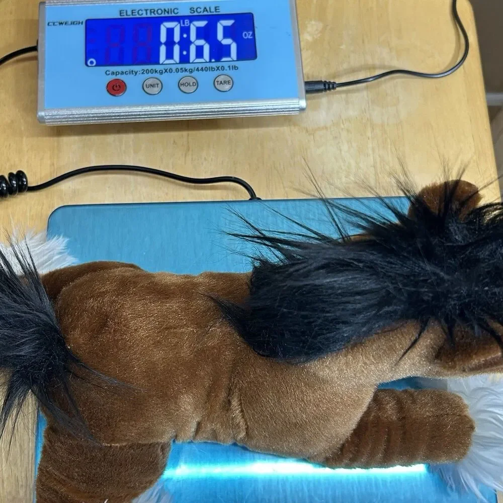Aurora World Clydesdale Horse Pony Fancy Brown White 12